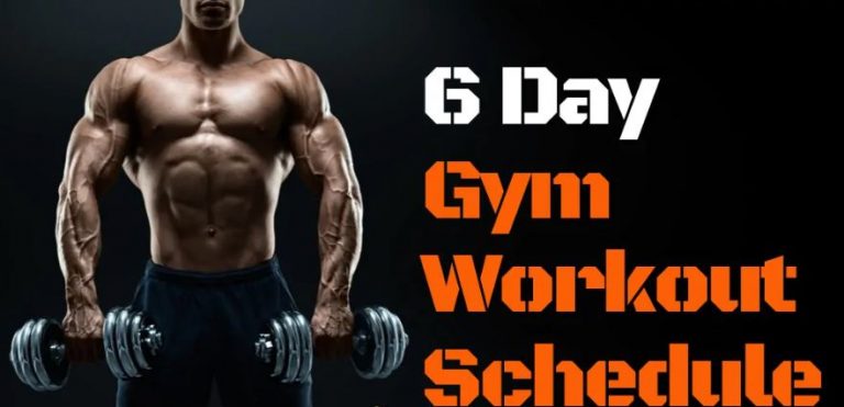 6 Day Gym Workout Schedule The New Meridian Fitness
